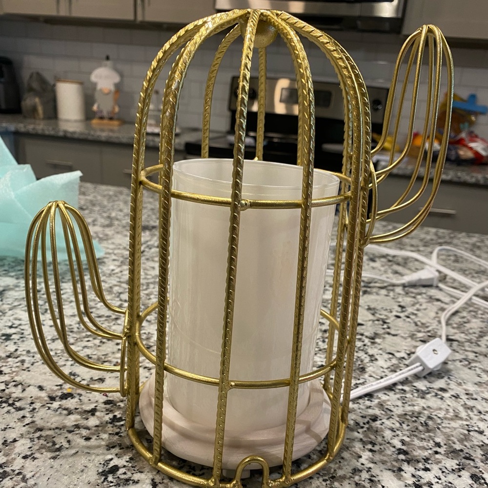 Pink zebra wax melt warmer